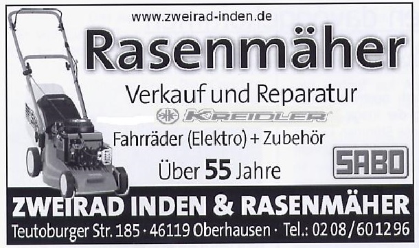 Werbung Inden  ab 7.11.13